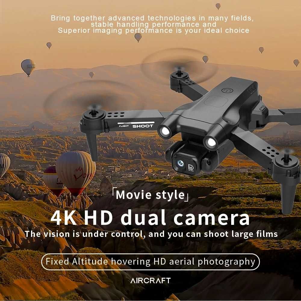 Сгъваем Дрон dron ZFR F195 4KHD камера дистанционно и от Смарт телефон