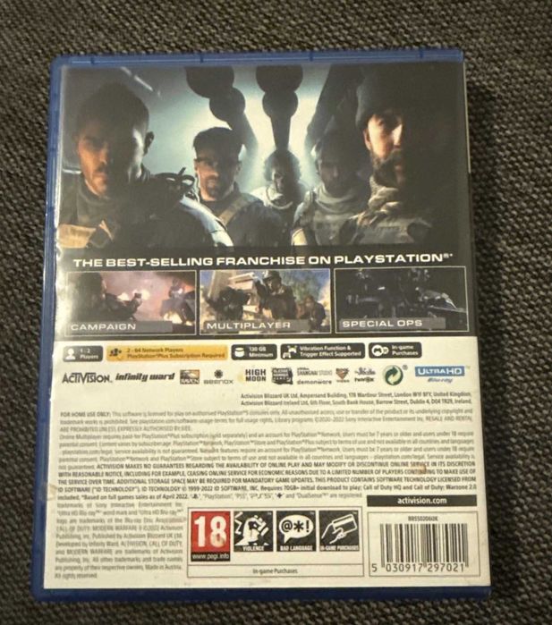 Call of Duty Modern Warfare 2 ps5 Игра