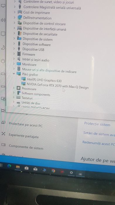 Alienware m15 r2 cu garantie 1 an,displey 4k,i7,16gb,rtx 2070 max q
