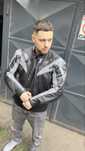 Geaca moto de piele look well - PROTECTII UMERI/COATE
