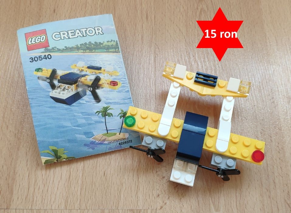 LEGO Creator Zburătorul Galben 30540 Avion + Transport 0