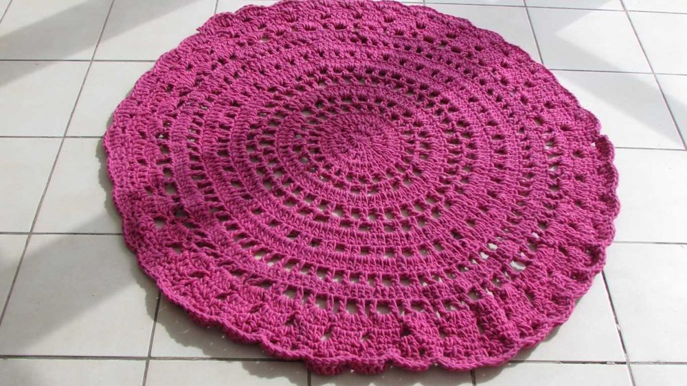 Covor crosestat lana