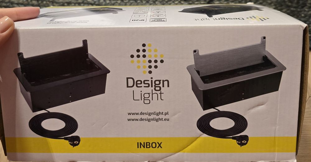 Priza birou Inbox DesignLight
