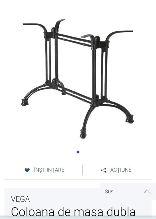 Picior masa/ Baza metalica / masa picior metalic