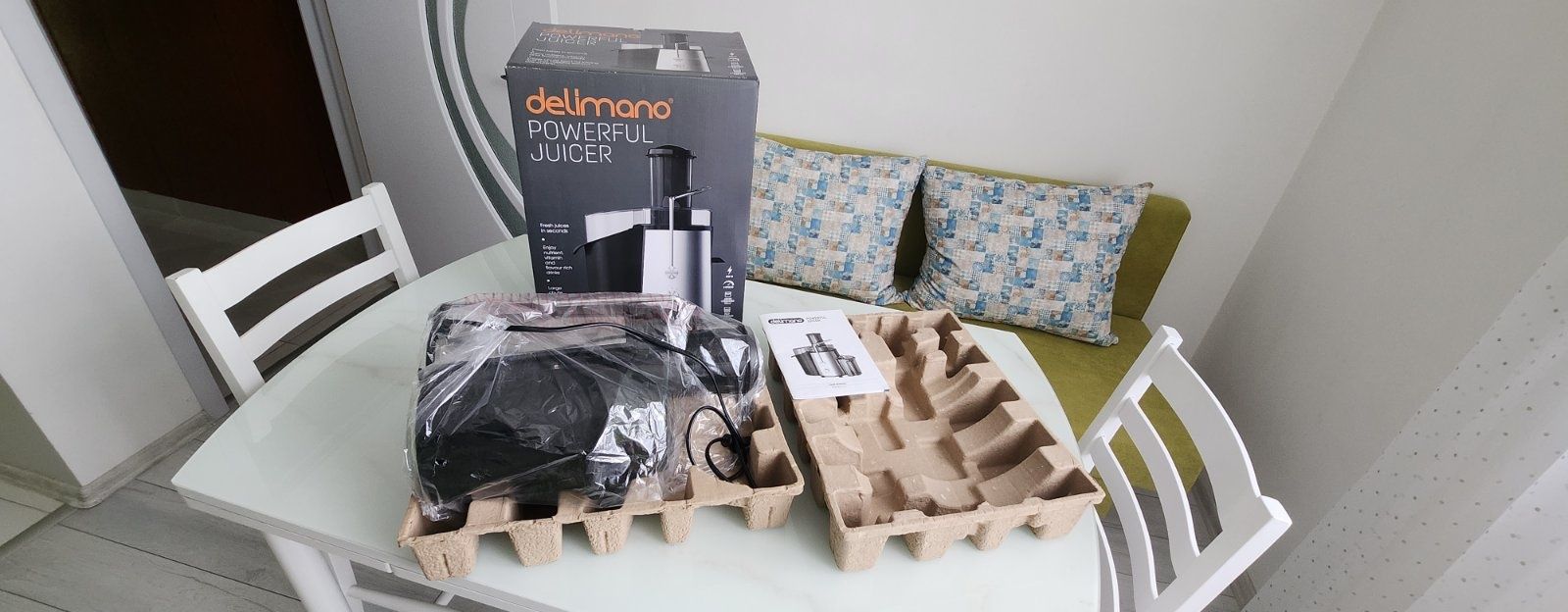 Delimano Powerful Juicer - сокоизстисквачка