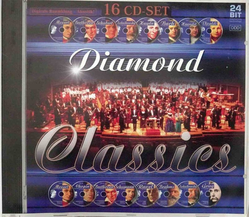 Diamond Classics – комплект от 16 CD с класическа музикародавам