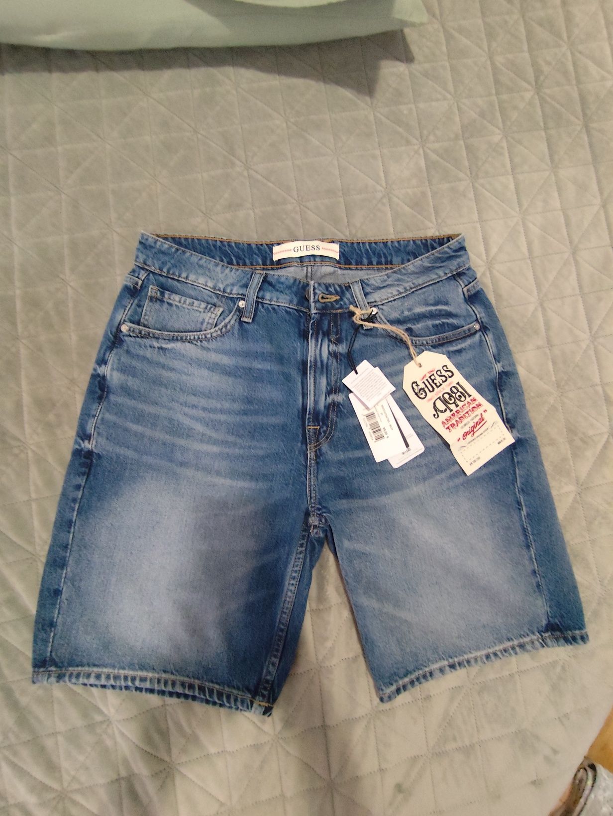 Мъжки дънкови панталонки Guess