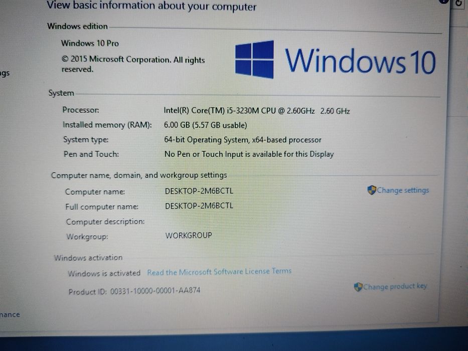 Vand un leptop lenovo este i5 cu ssd 256 ramii 8 gb