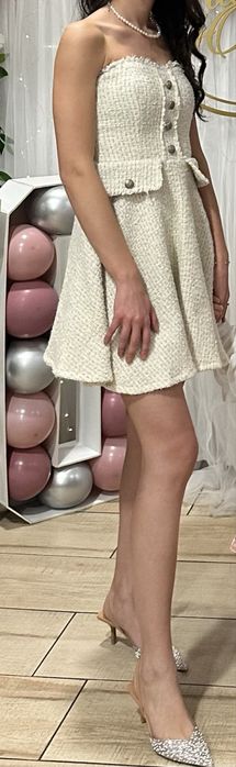 Рокля от букле Caramella fashion