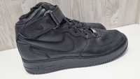 Nike Air Force 1 Mid All Black marime 42.5