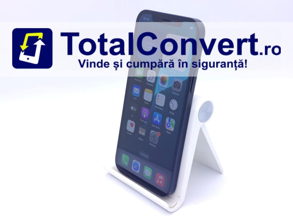 Apple iPhone 12 64GB Black 4GB Single SIM, Garantie 24 luni | #D87688