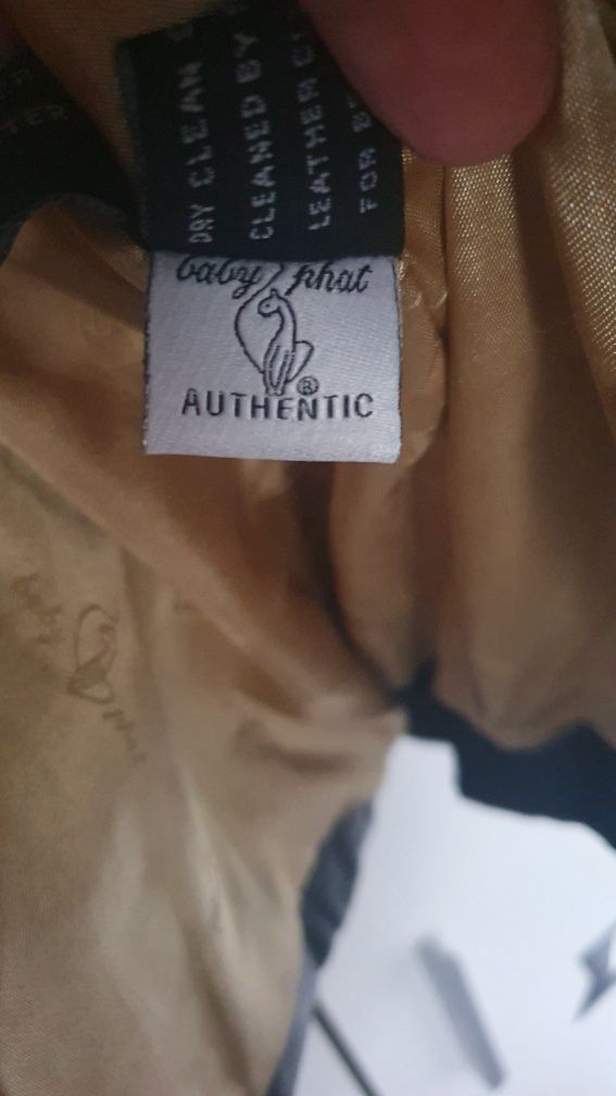 Baby phat , зимно яке естествена кожа