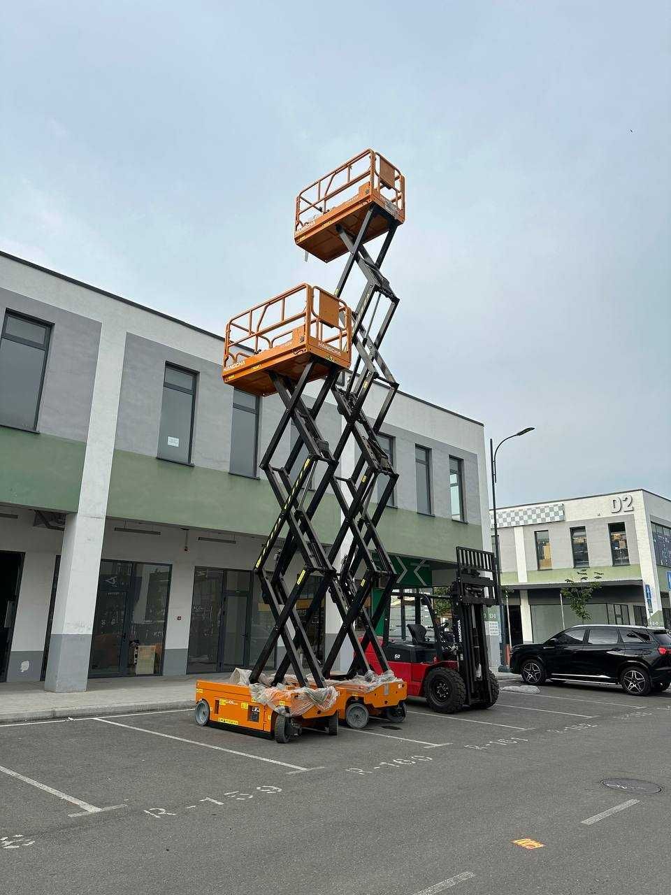 Ножничный подъемник HANGCHA 8 метров и 12 метров