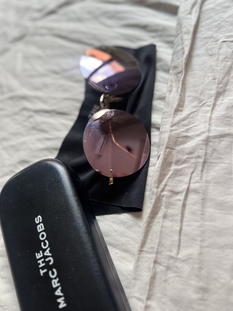 Розови кръгли очила Marc Jacobs