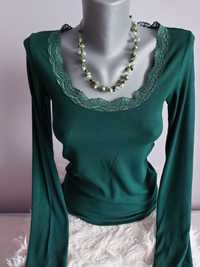 Bluza stradivarius verde