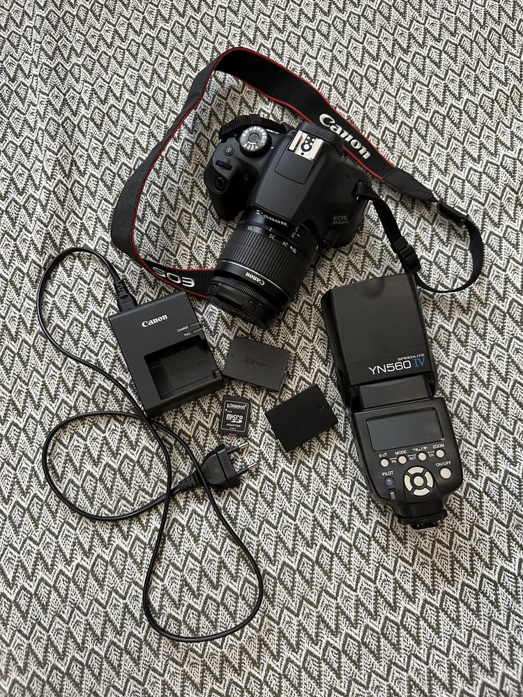 Продам Фотоаппарат Canon EOS 2000D