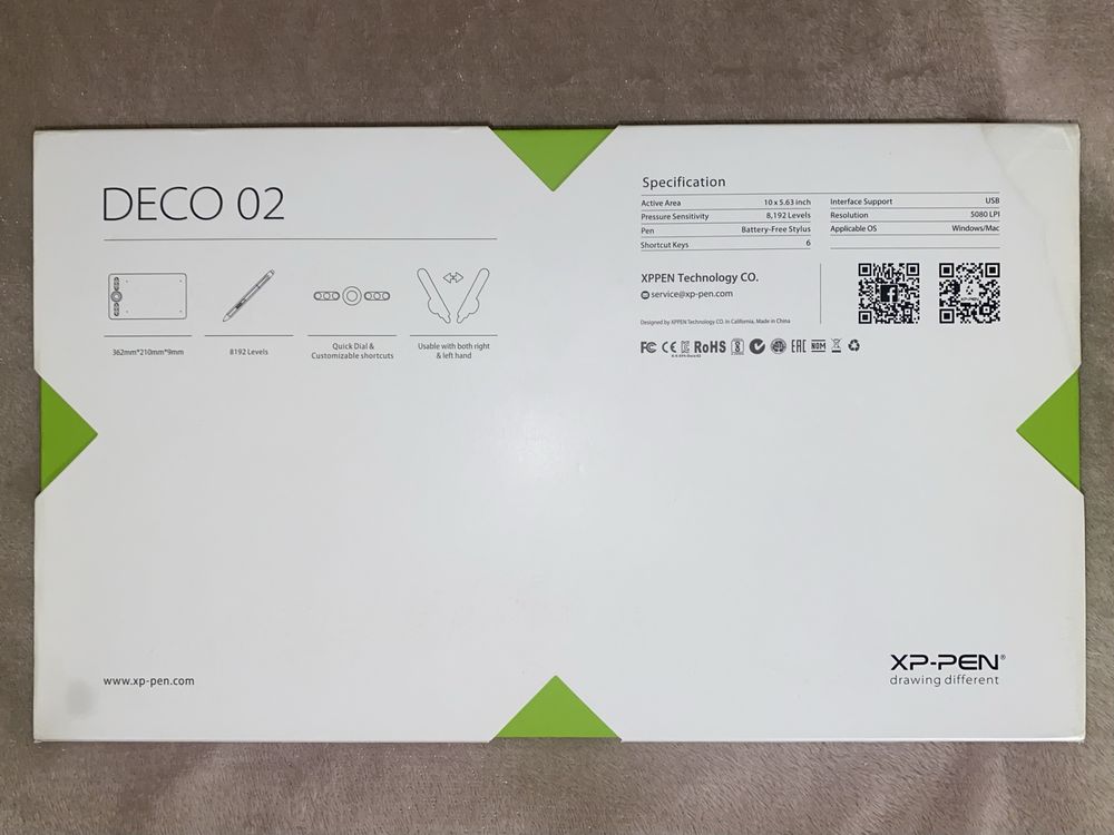 Абсолютно нов графичен таблет XP-PEN DECO 02