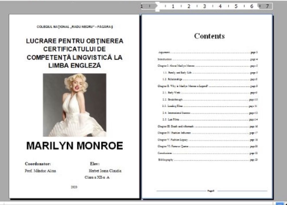 Realizez atestate la engleză - orice tematică