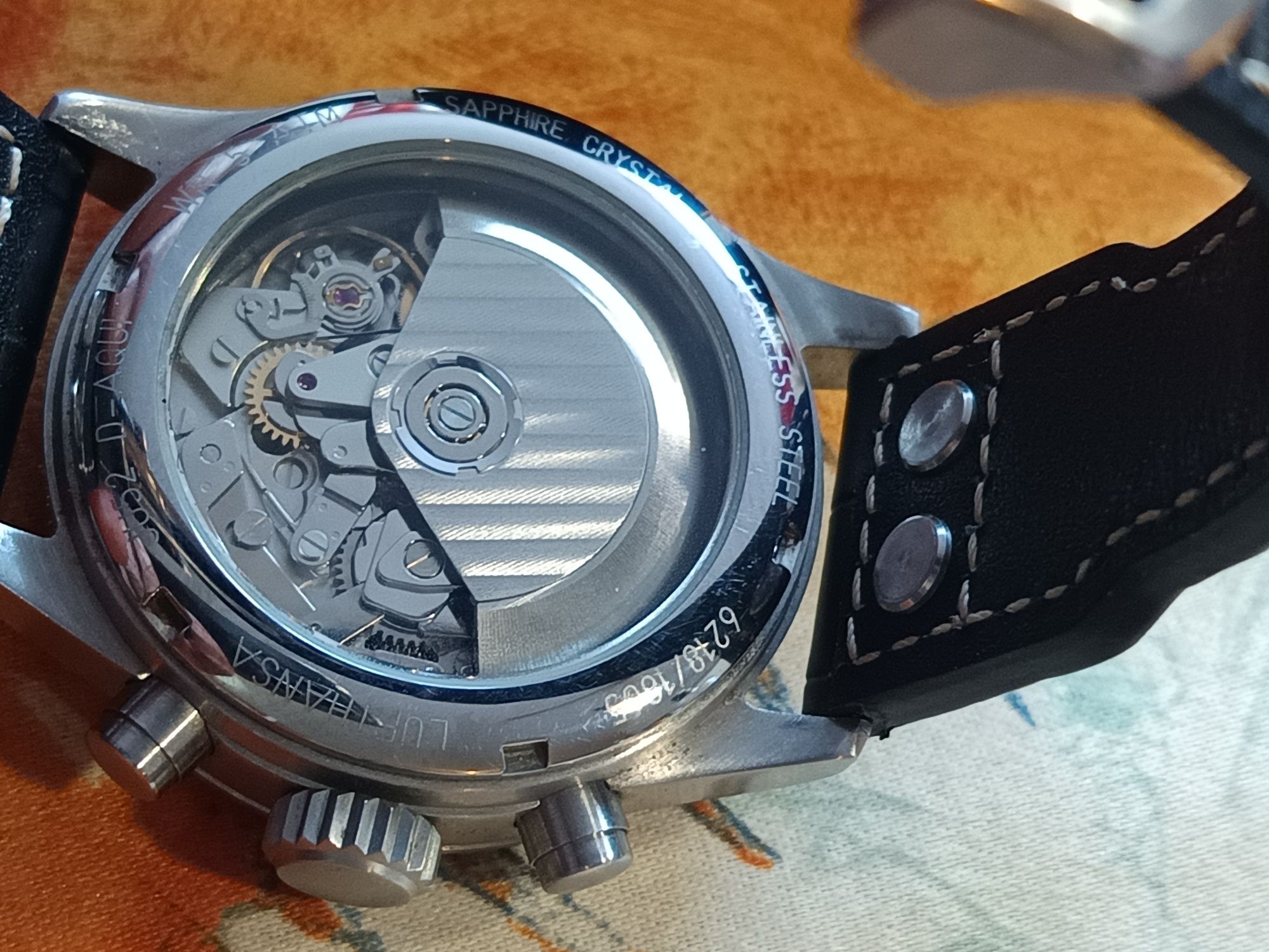 Часовник "Junkers"pilolot Swiss 7750 valjoux