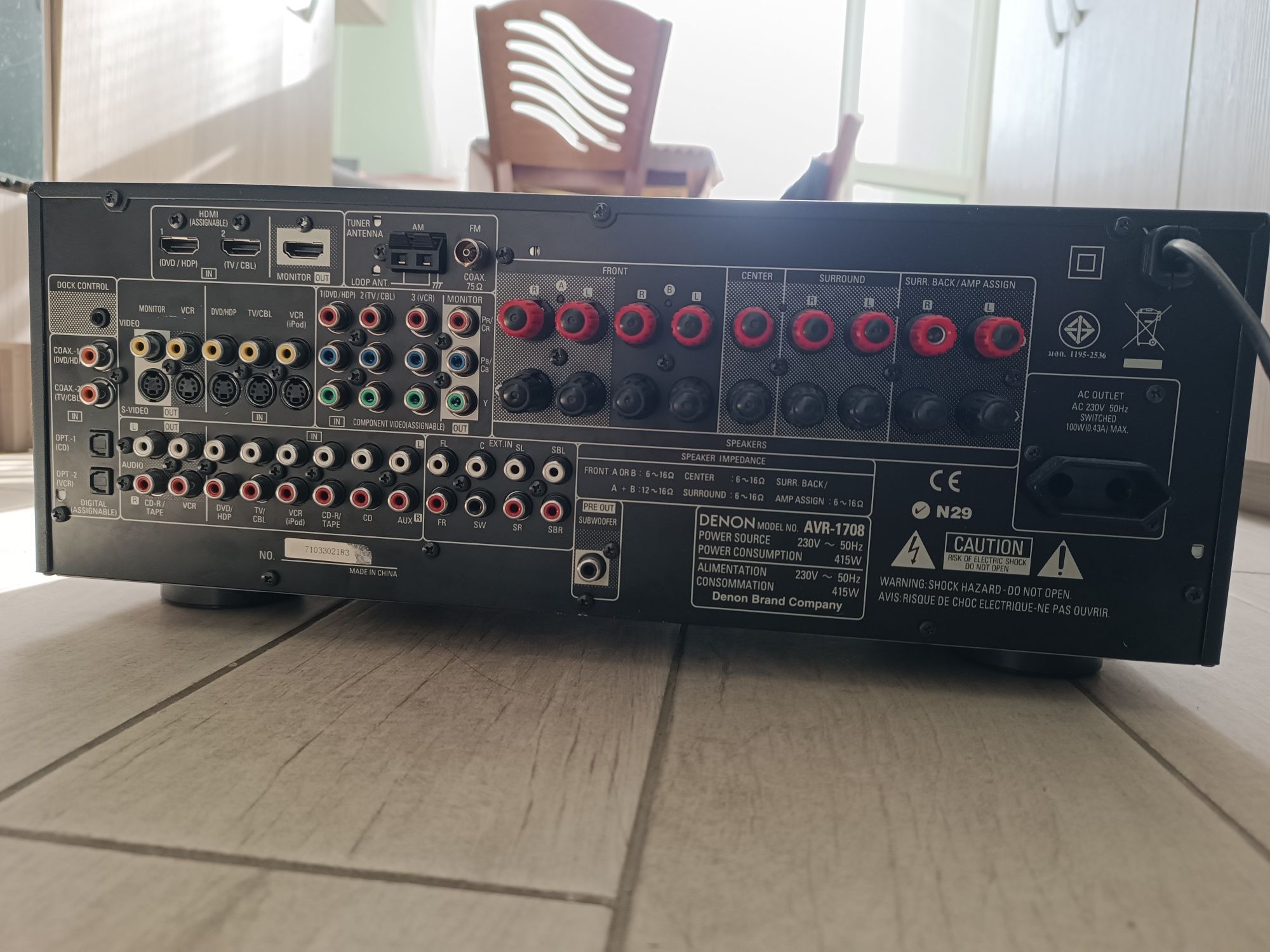 Denon AVR-1708 7.1ch