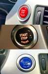Buton START STOP albastru/rosu/negru pt BMW  /e87/e90/e60/e84/e70