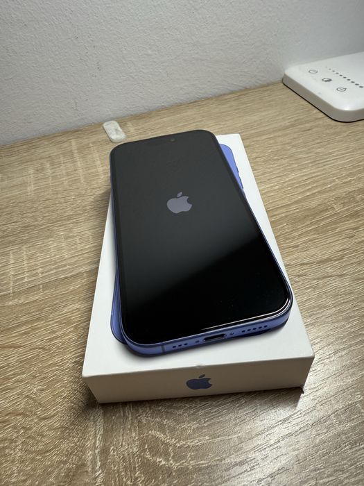 Iphone 16 UltraMarine 128 GB Memorie IMPECABIL FullBox ca NOU