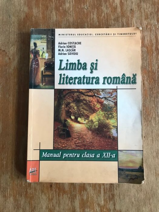 Manual de limba si literatura romana