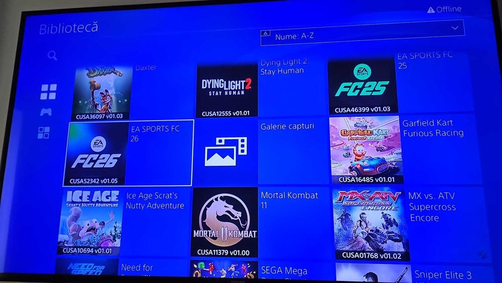 PlayStation 4 Modat 12.02 cu FC26