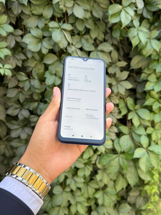 Redmi note 8 sotiladi dastavka bor