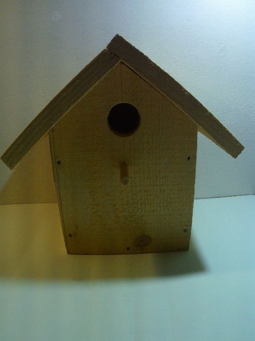 Casuta decor din lemn pentru pasarele salbatice