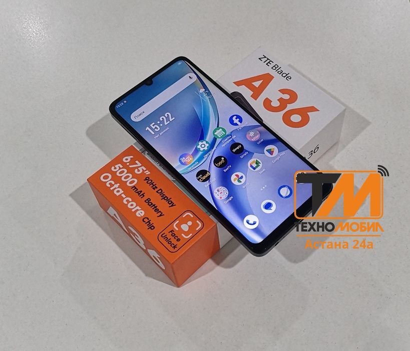 Zte blade A36 4/64Gb НОВЫЙ