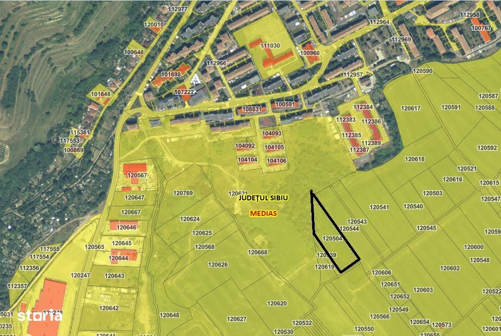 Teren intravilan lângă ANL-uri