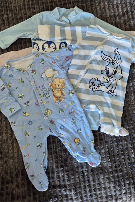 Лот зимни дрехи за новородено момче