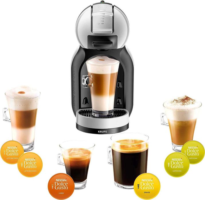 Кафемашина с капсули Krups Mini Me KP123B, 1500W, 15 бара