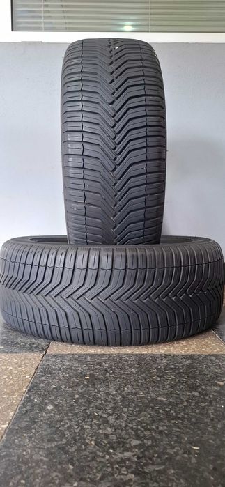 2бр. 235/45/18 Michelin 6.6mm грайфер, дот 19г. Безплатен монтаж