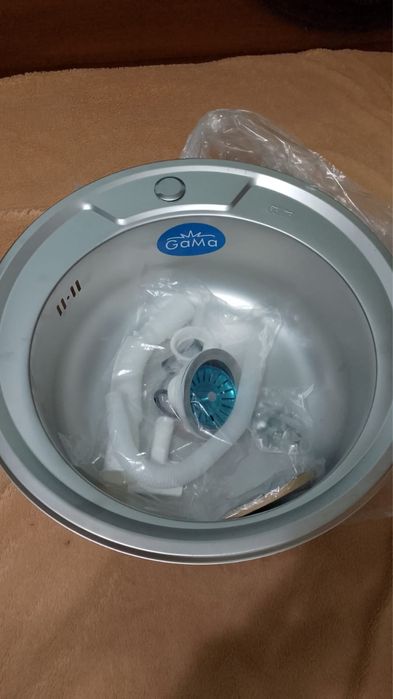 Кухонная мойка круглая