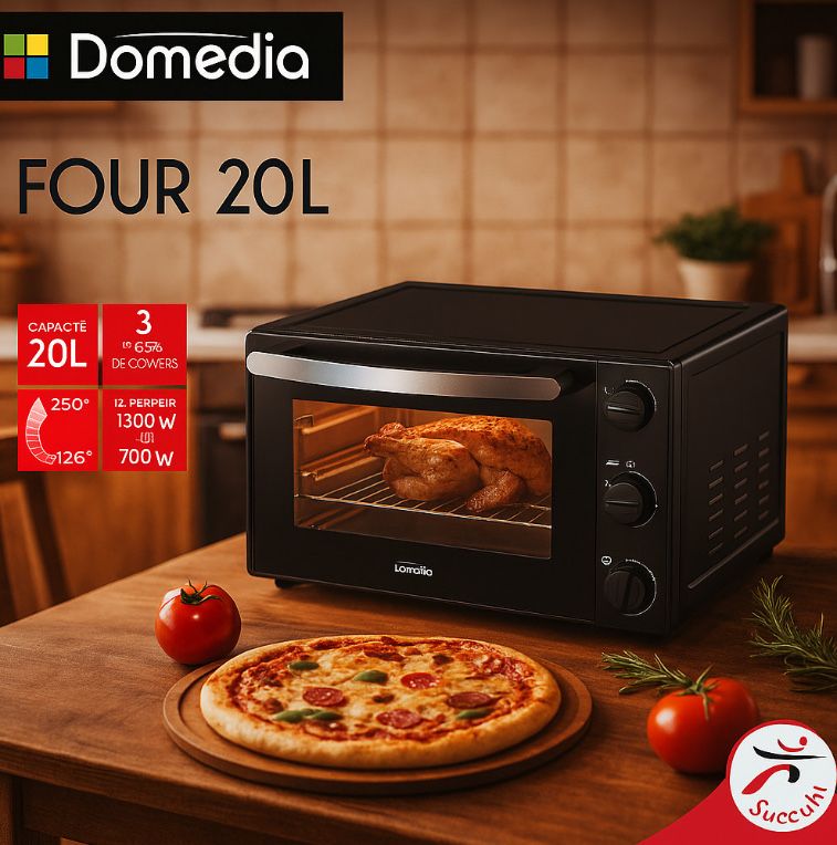 Фурна Domédia 20L – компактно решение с висока мощност