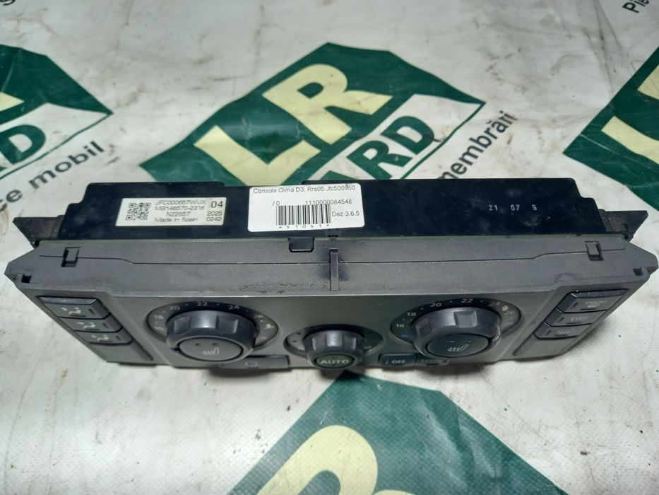 Consola clima DISCOVERY 3 /RANGE ROVER SPORT 2005-2009 JFC500950