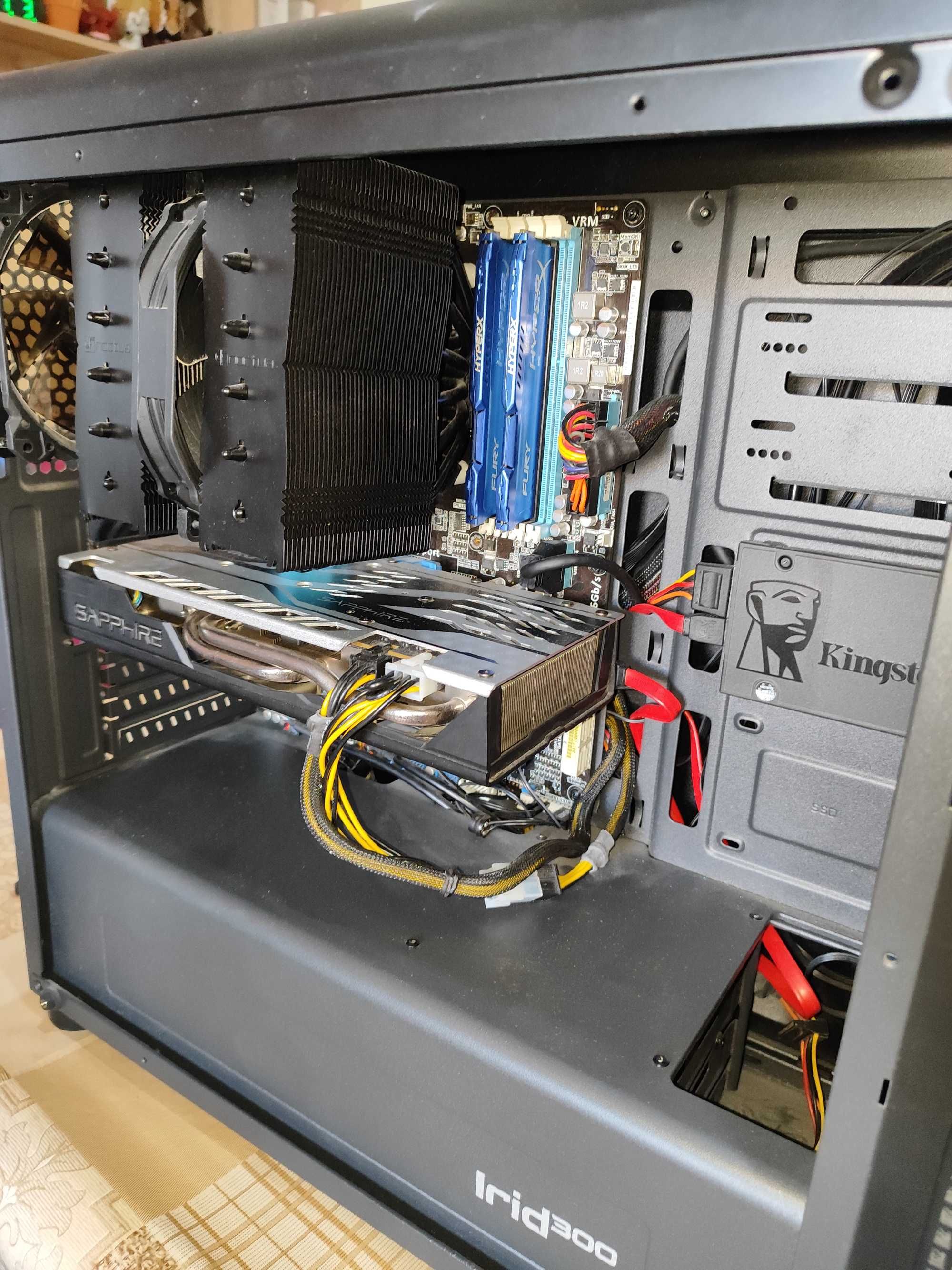Kit PC Gaming (PC, tastatura, mouse, monitor, casca)