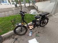 Moped (elektrovelik benzinli)