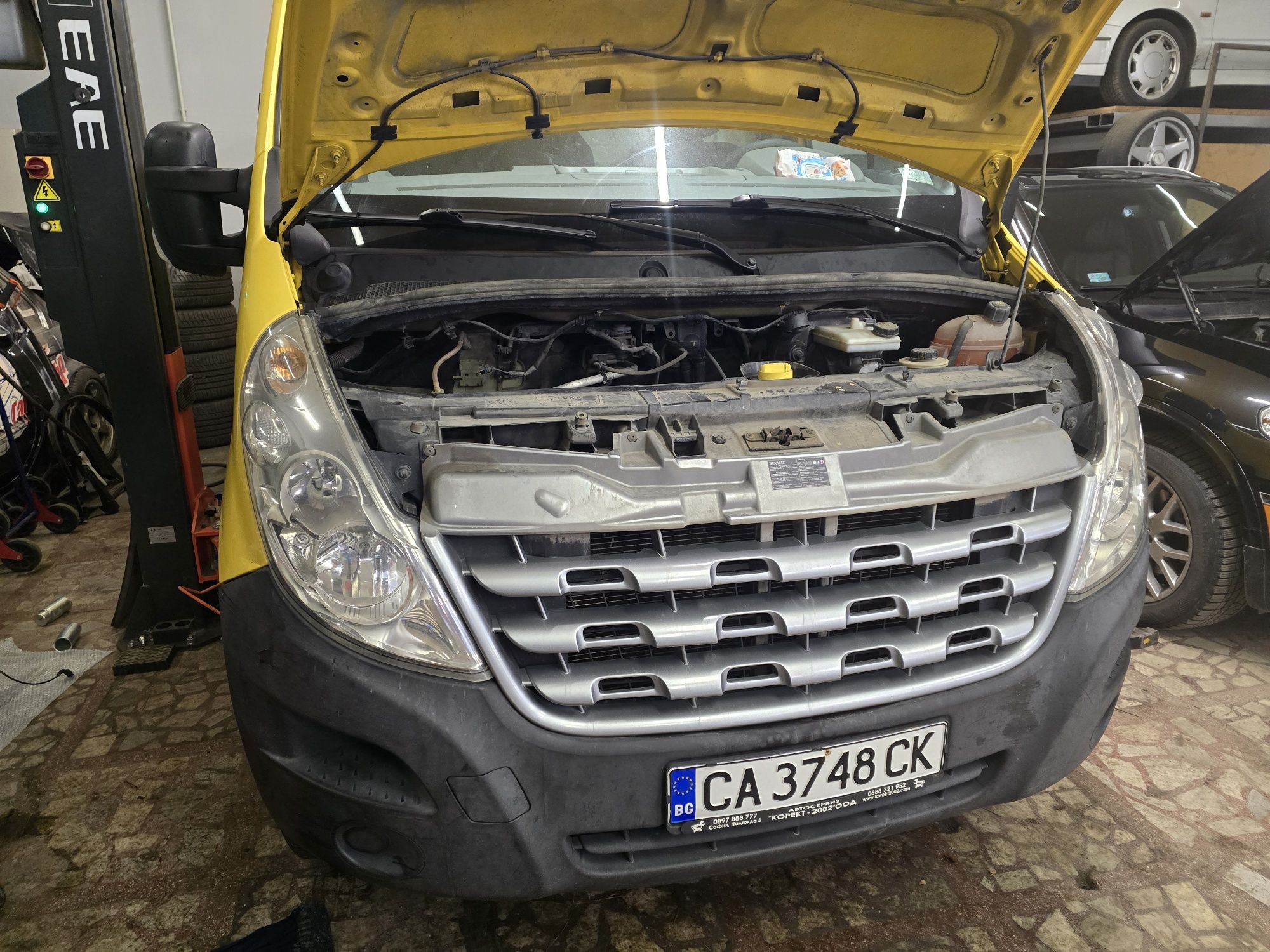 Renaut Master 2.3 100hp, DPF