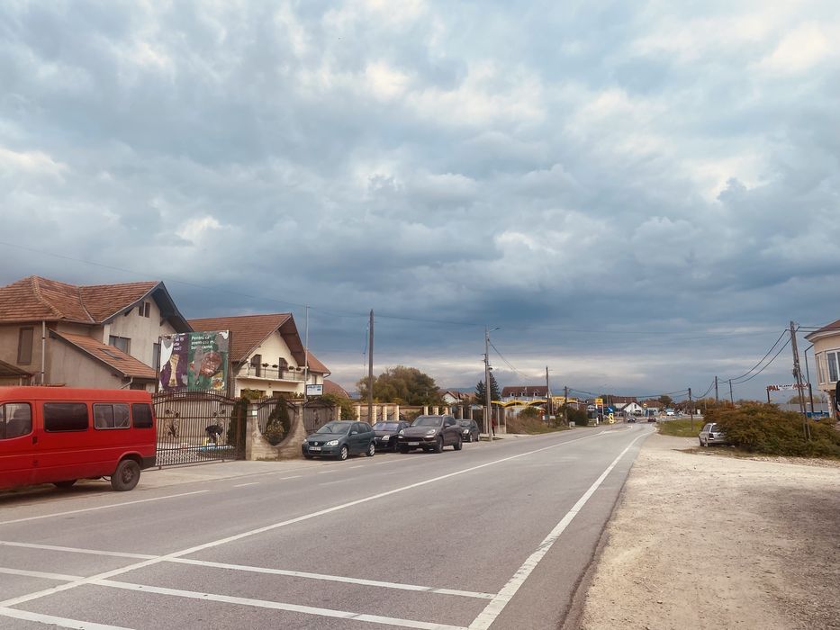 Panou publicitar intrare în Beius dinspre Oradea - Reclamă Beiuș