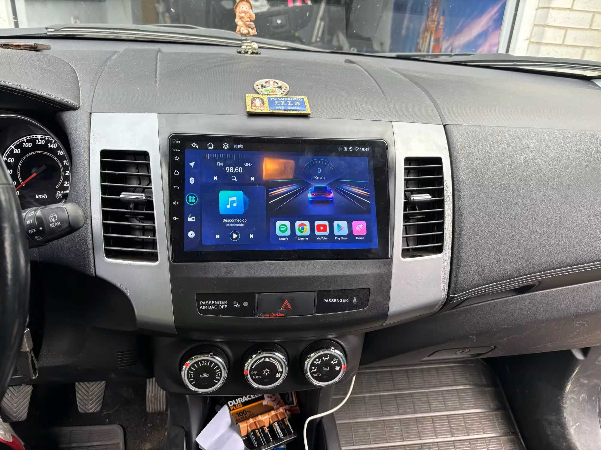 Mitsubishi Outlander 9" Мултимедия Android Аутлендър Навигация Андроид
