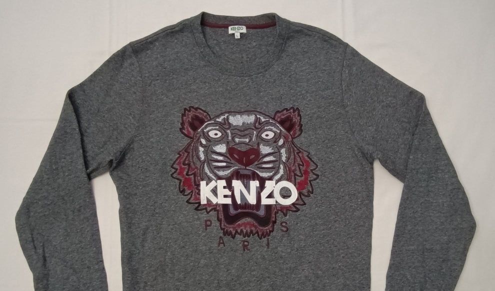 Kenzo Paris Tiger Sweatshirt оригинално горнище L памучен суичър