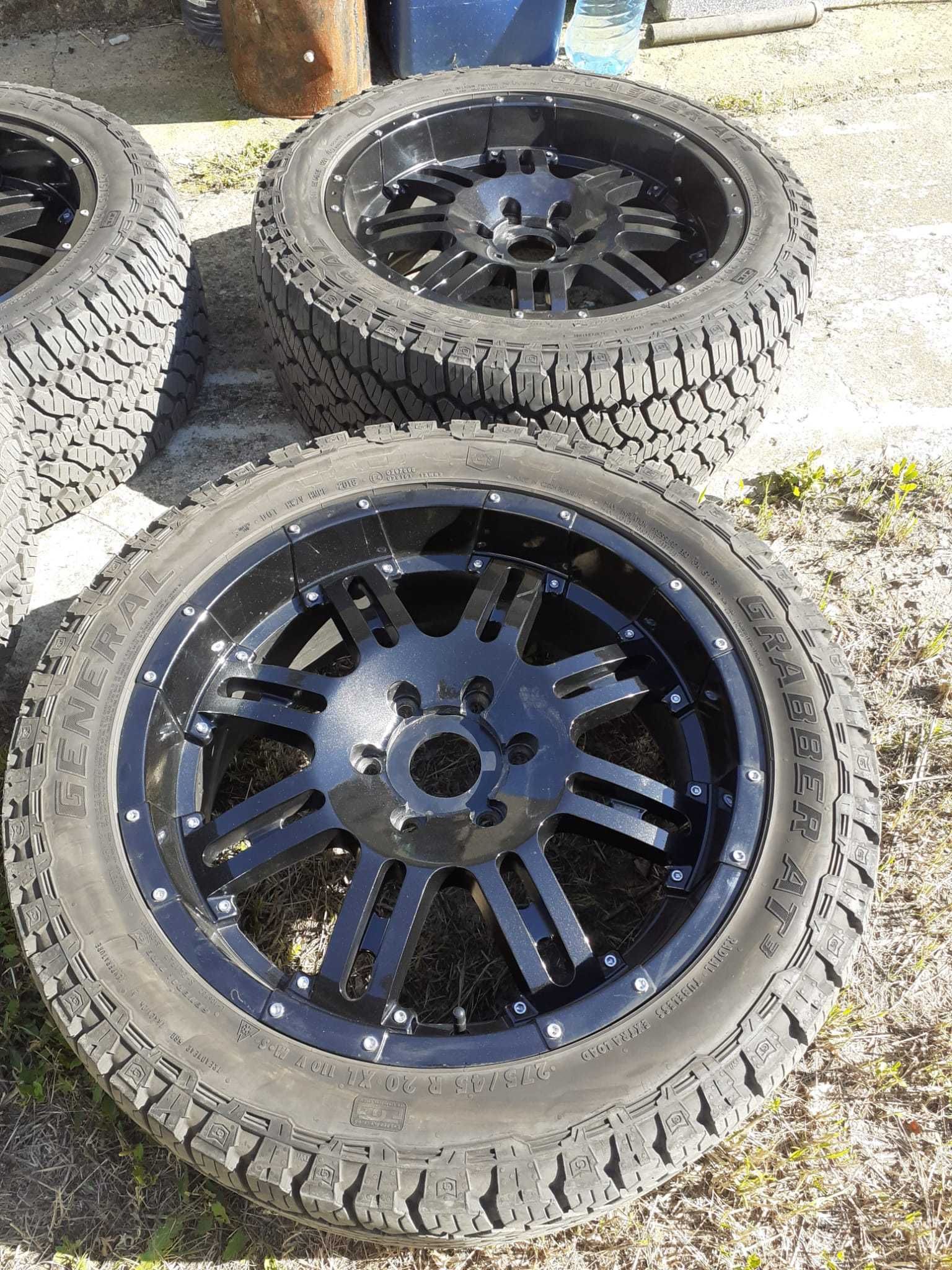 Jante 6x 139.7 cu  275 45 20  Toyota,Mitsubishi,Isuzu,Ford Ranger