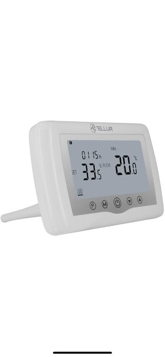 Termostat Smart Tellur WiFi, pentru centrala cu Gaz, Universal, Aplica