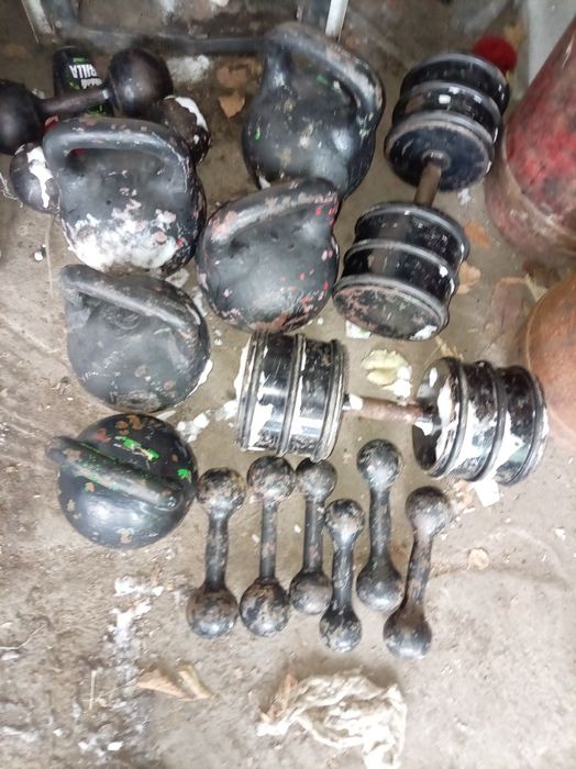 Продам гантели б/у