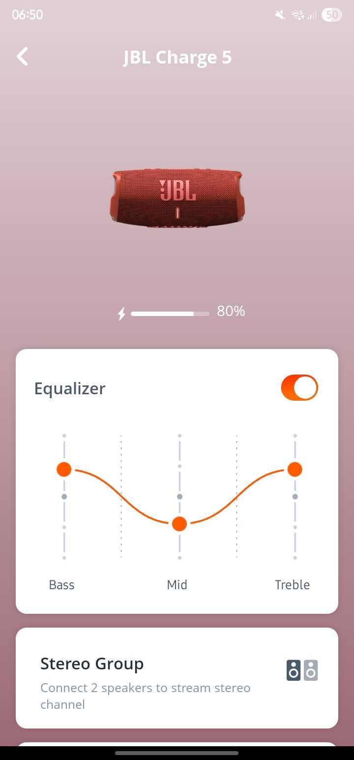 JBL Charge 5, Оригинал, като нова.