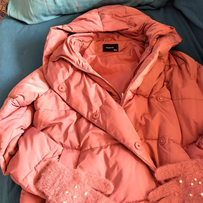 Олекотено зимно палто тип парка RESERVED