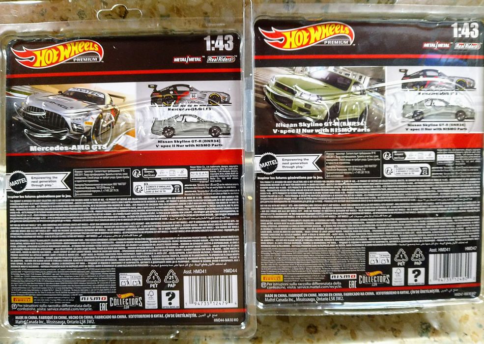 Колички Hot Wheels 1:43
